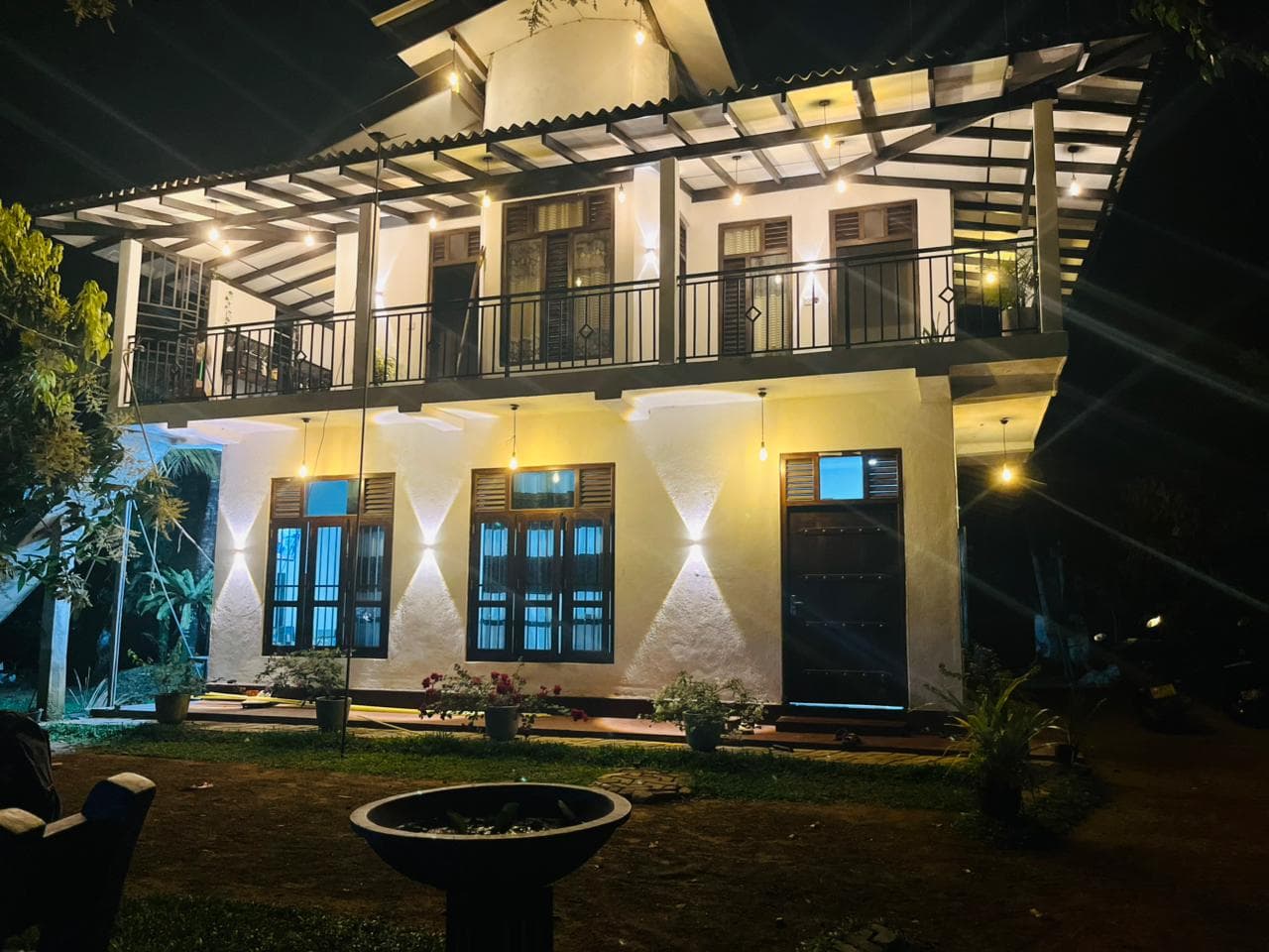 Bamboo Villa Night View